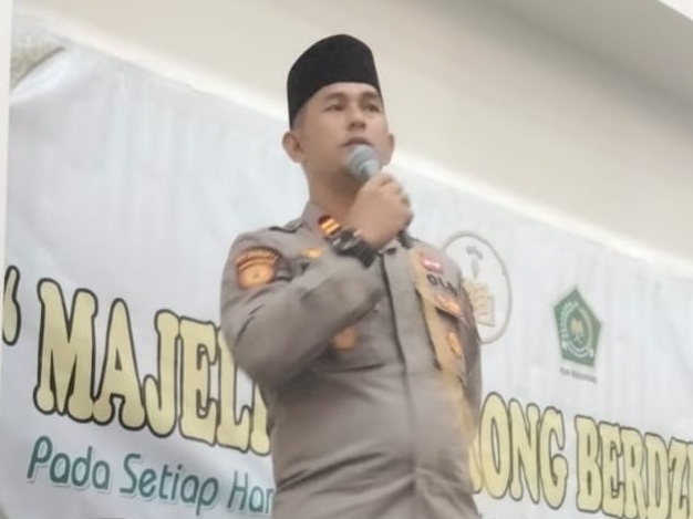 Zikir dan Doa Bersama Sambut Pergantian Tahun 2022-2023 di Batam, Kapolsek Bengkong: Terus Mengingat Allah SWT