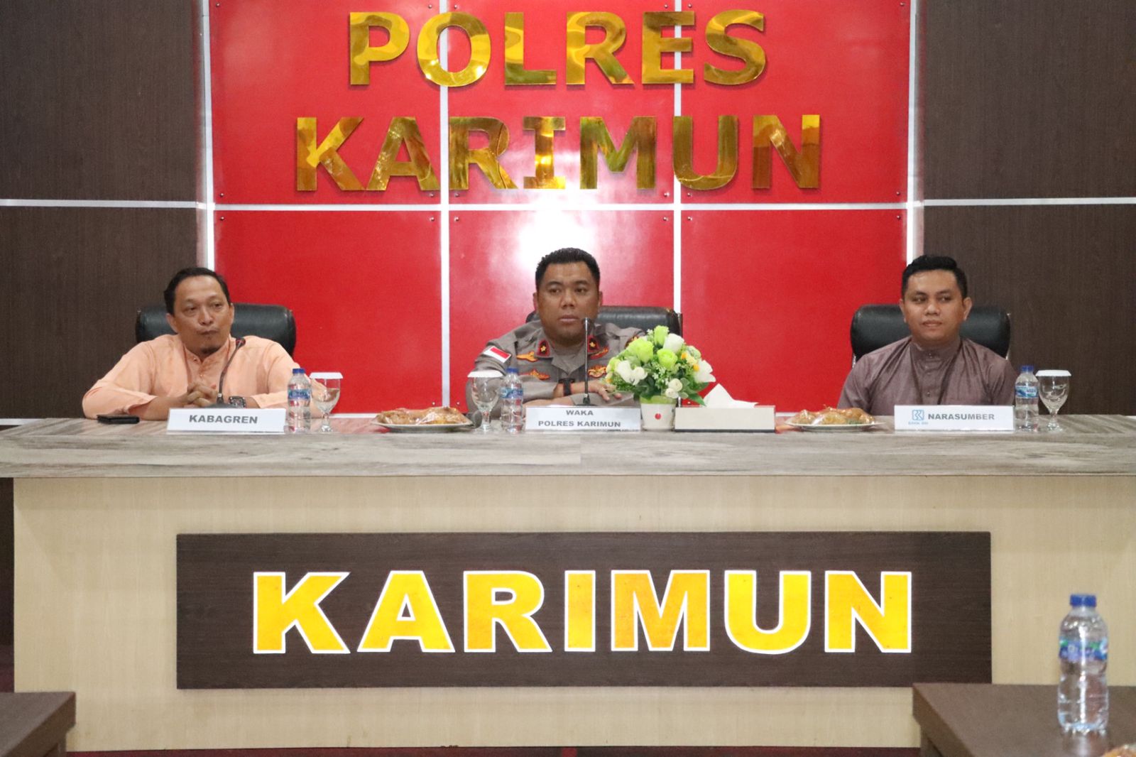 Personel Polres Karimun, Mengikuti Pelatihan Peningkatan Pelayanan Publik