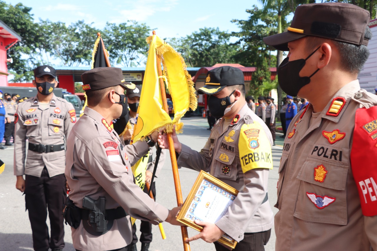 Polsek Batu Ampar Raih Predikat Polsek Kinerja Terbaik,Periode Bulan September 2022