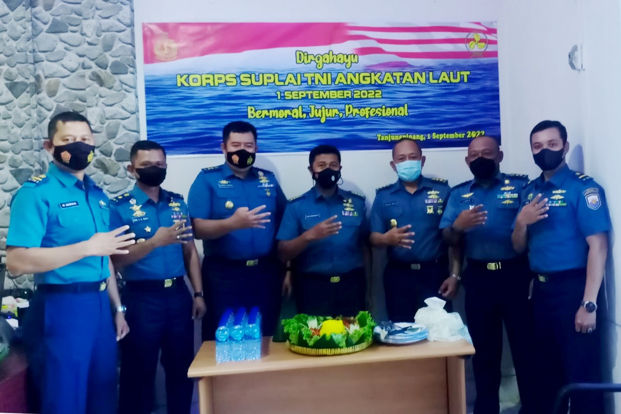 Lantamal IV Memperingati HUT Korps Suplai KE 74 Tahun 2022