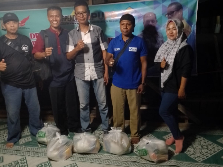 Berbagi Itu Indah, DPD GWI-KEPRI Bersama Polda Kepri Bagi Puluhan Paket Sembako