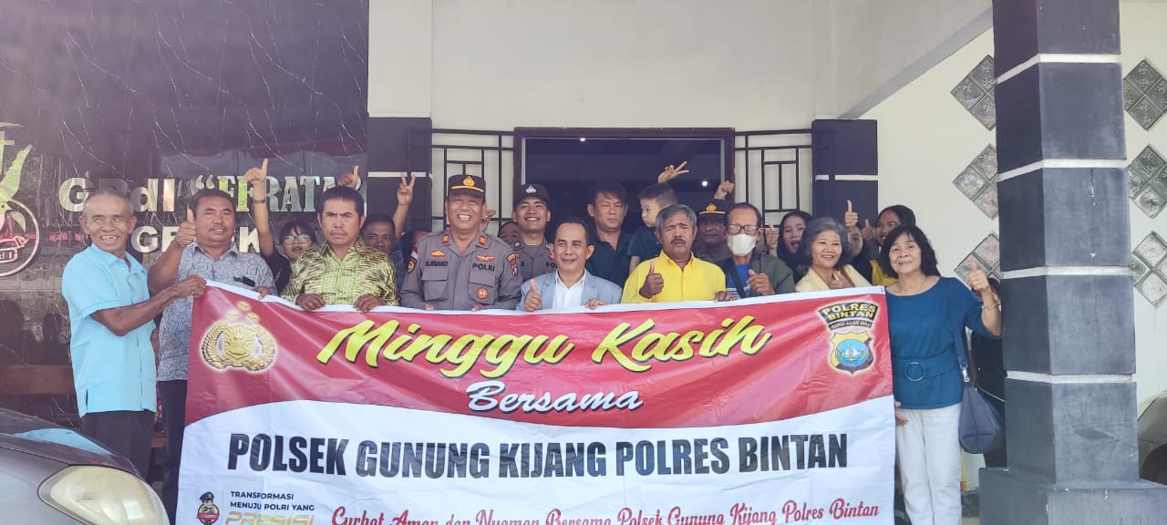 Minggu Kasih Polres Bintan Dengan Masyarakat