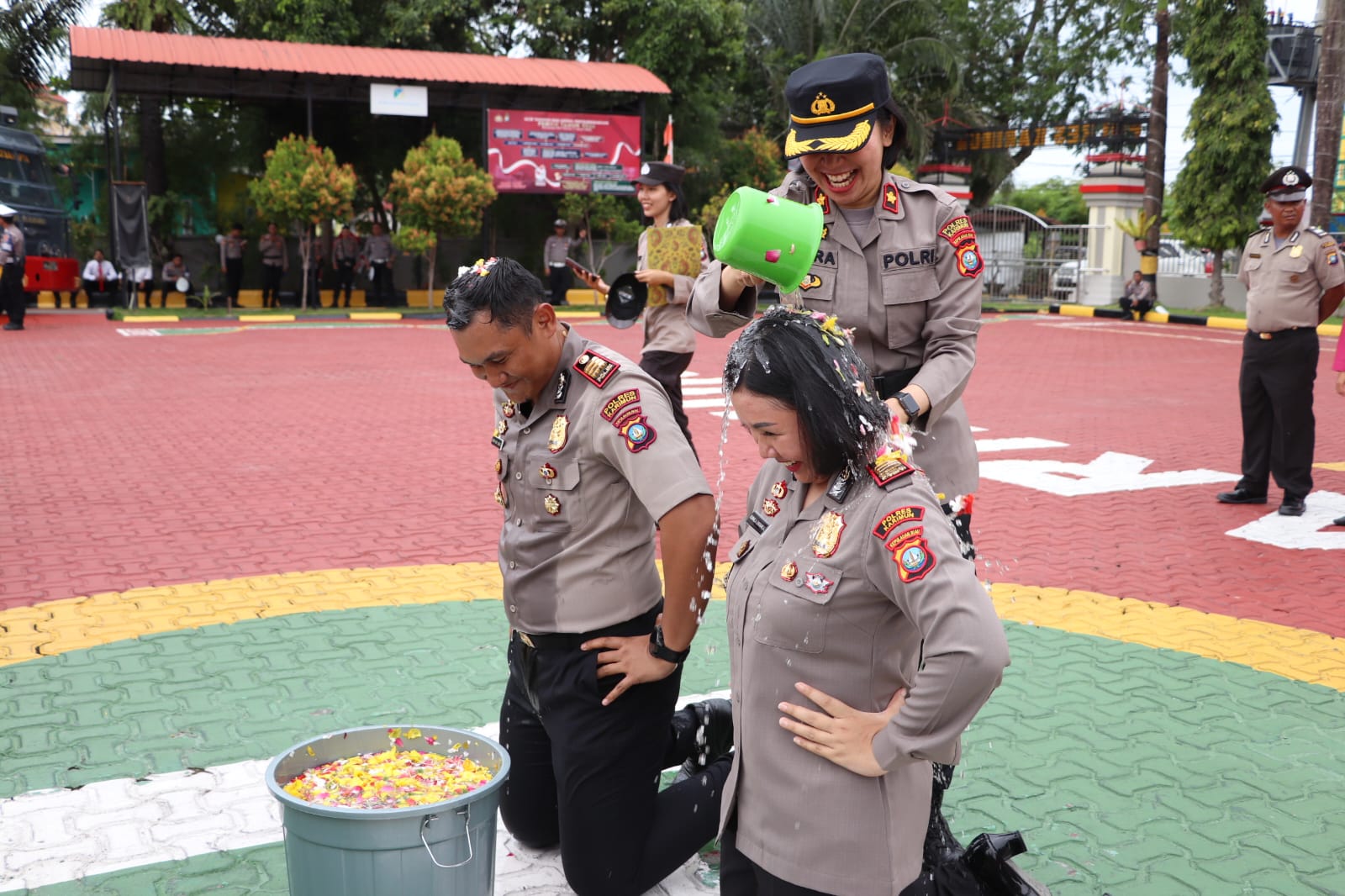 Hari Bhayangkara Ke-77, Kasat Reskrim Gidion Karo Sekali S.T.K., S.I.K Resmi Mendapatkan Kenaikan Pangkat