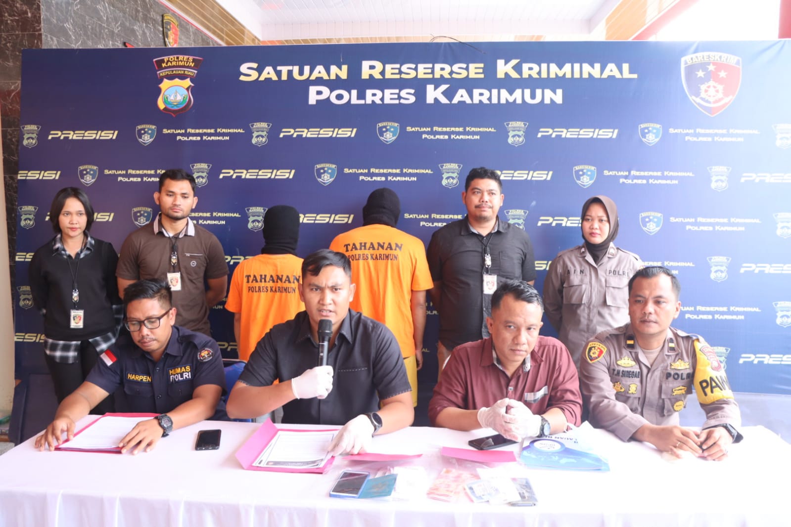 Satreskrim Polres Karimun Gagalkan Penyeludupan PMI Ilegal