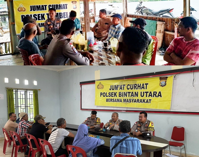 Jumat Curhat Polres Bintan Terus Tampung Keluhan dan Aspirasi Masyarakat