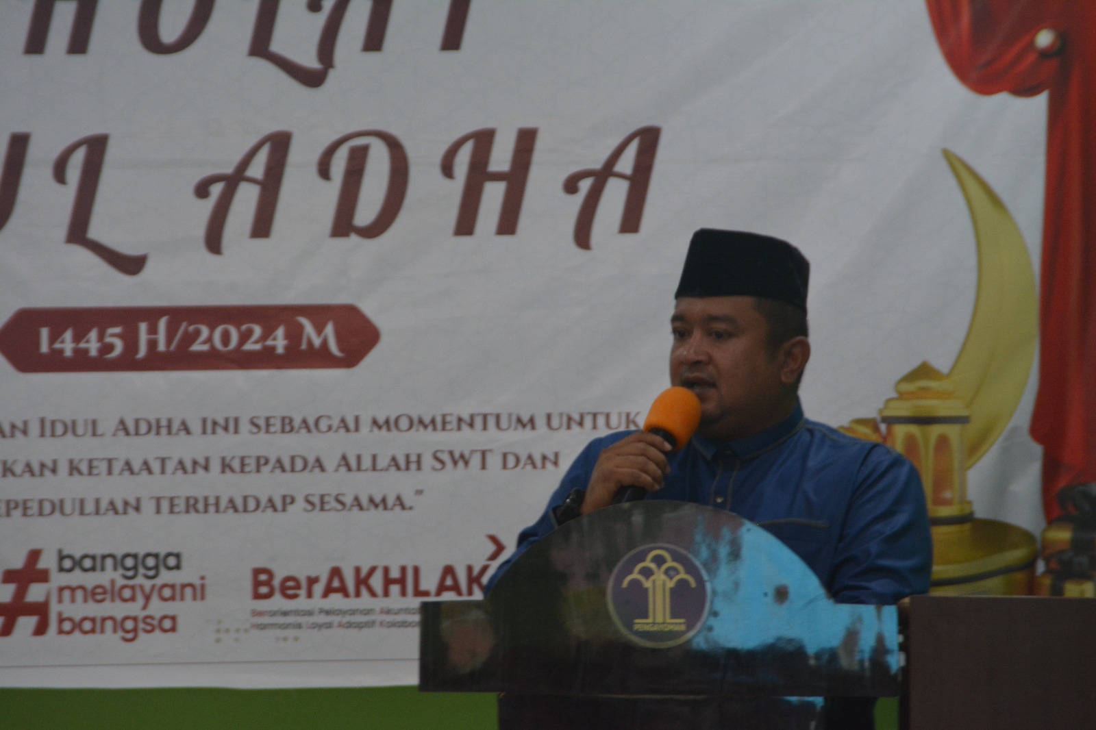 Sholat Idul Adha 1445 H di Rutan Batam, dan Momen Penyembelihan Hewan Qurban