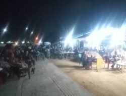 Koramil 04/Galang Gelar Nobar Piala Dunia Bersama Warga di Rempang Cate, Perkuat Silaturahmi dan Kebersamaan