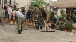 Hari Kedua TMMD ke-130, Kekompakan TNI dan Warga Makin Erat di Mangsang Maju