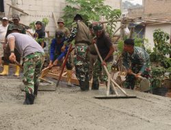 Hari Kedua TMMD ke-130, Kekompakan TNI dan Warga Makin Erat di Mangsang Maju