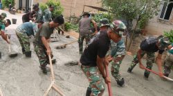 Dengan Hati yang Ikhlas, Satgas TMMD ke-130 Terus Berjuang Membangun Jalan Mangsang Maju