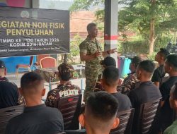 Antusiasme Warga Warnai Penyuluhan Radikalisme TMMD ke-130, Kapten Inf Hendrik Mulyadi Tanamkan Nilai Kebangsaan