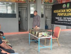 Kenali Jenis Narkoba hingga Awasi Perubahan Perilaku Anak, Ini Pesan Penyuluh TMMD ke-130 di Mangsang Maju