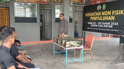 Kenali Jenis Narkoba hingga Awasi Perubahan Perilaku Anak, Ini Pesan Penyuluh TMMD ke-130 di Mangsang Maju