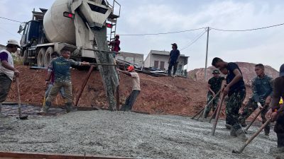 Bukan Medan Perang, tetapi Semangat Juangnya Sama: Satgas TMMD ke-130 Berjuang demi Rakyat di Batam